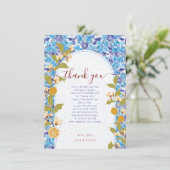 Mediterranean Lemon Amalfi Coast Baby Shower Photo 招待状 (スタンド正面)