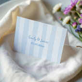 Mediterranean Lemon Blue Bows Place card テーブルナンバー