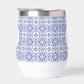 Mediterranean Lemon Blue Mosaic Tile Wedding (右面)