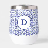 Mediterranean Lemon Blue Mosaic Tile Wedding (正面)