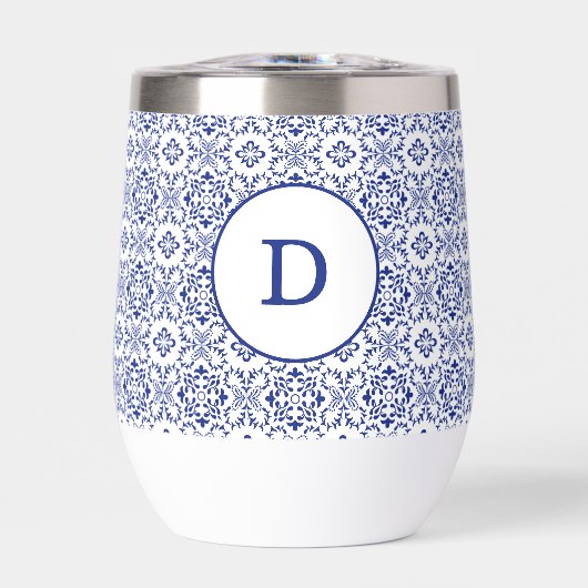 Mediterranean Lemon Blue Mosaic Tile Wedding (正面)