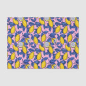  Mediterranean Lemon Botanical Tissue Paper 薄葉紙 (正面)