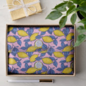  Mediterranean Lemon Botanical Tissue Paper 薄葉紙 (ギフト)