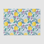  Mediterranean Lemon Botanical Tissue Paper 薄葉紙 (正面)