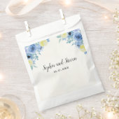 Mediterranean Lemon-Themed Wedding フェイバーバッグ (クリップ留めされた状態)