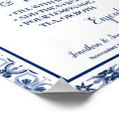 Mediterranean Lemonade & Tea Bar Wedding Shower ポスター (角)