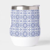 Mediterranean Lemons Blue Mosaic Tile Wedding (左面)