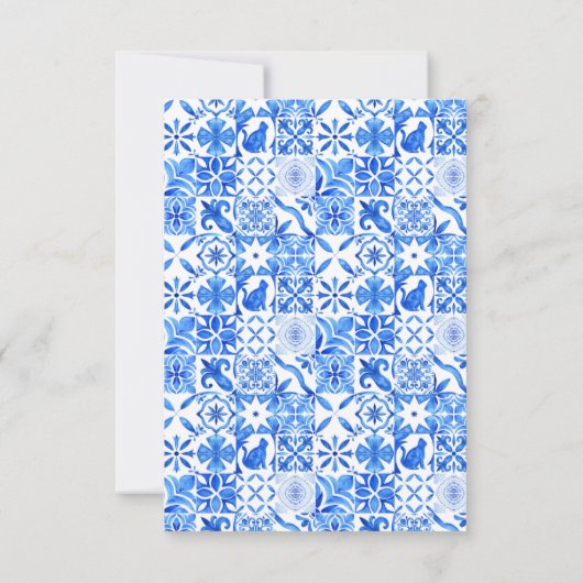 Mediterranean Love: A Wedding Celebration セーブザデート (裏面)