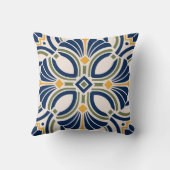Mediterranean Ornamental Tile クッション (裏面)