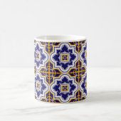 Mediterranean Pattern Kitchen コーヒーマグカップ (中央)