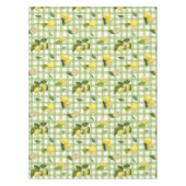 Mediterranean Picnic Citrus Pattern テーブルクロス (正面)