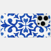 Mediterranean Portuguese Blue Tile Case-Mate iPhoneケース (裏面 (横))