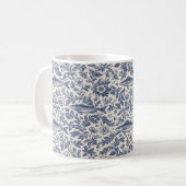 Mediterranean Sardine Chinoiserie Mug コーヒーマグカップ (正面左)