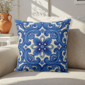 Mediterranean Style Cushion - Boho Home Decor クッション