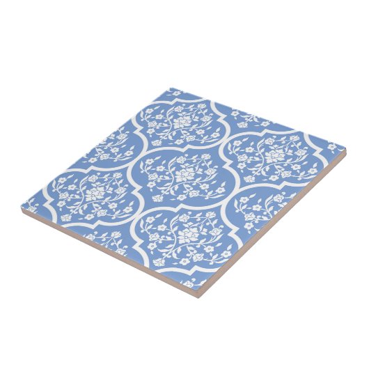Mediterranean Style Tile with Geometric Pattern タイル (側面)