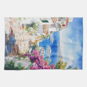 Mediterranean Summer キッチンタオル (横)