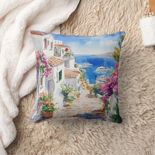 Mediterranean Summer クッション (ブランケット)