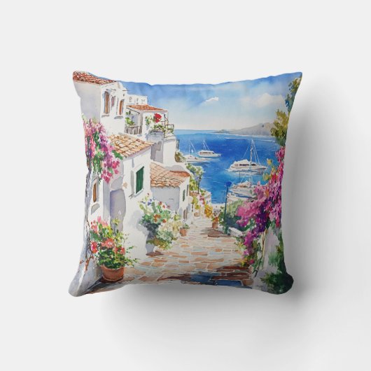 Mediterranean Summer クッション (裏面)