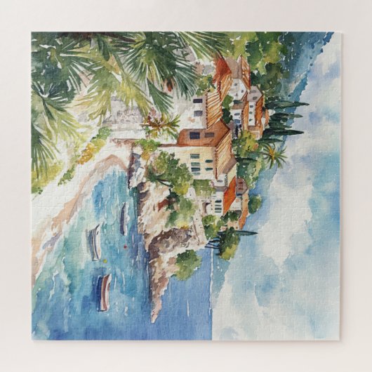 Mediterranean Summer ジグソーパズル (横)