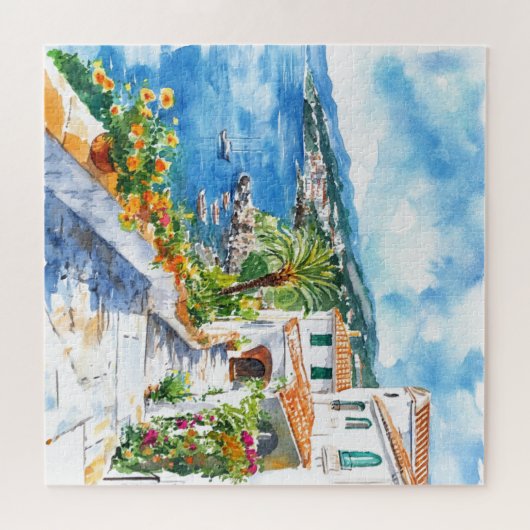 Mediterranean Summer ジグソーパズル (横)