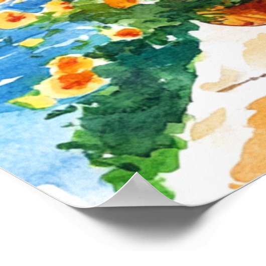 Mediterranean Summer ポスター (角)