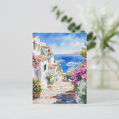 Mediterranean Summer ポストカード (スタンド正面)