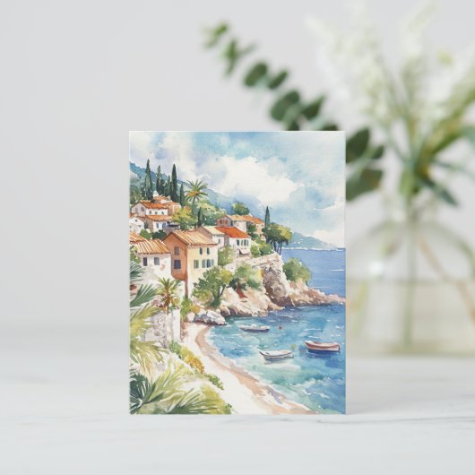 Mediterranean Summer ポストカード (スタンド正面)