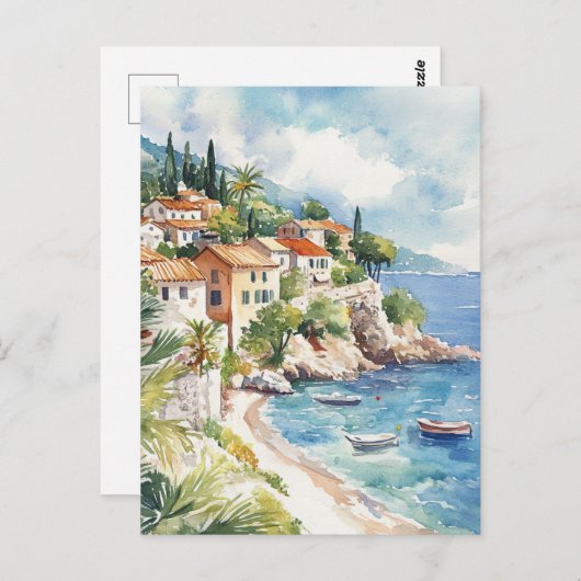 Mediterranean Summer ポストカード (正面/裏面)