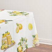 Mediterranean Summer Lemon Pattern テーブルクロス (インサイチュ)