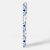 Mediterranean Tile Blue & White Case-Mate iPhoneケース (裏面 / 右)