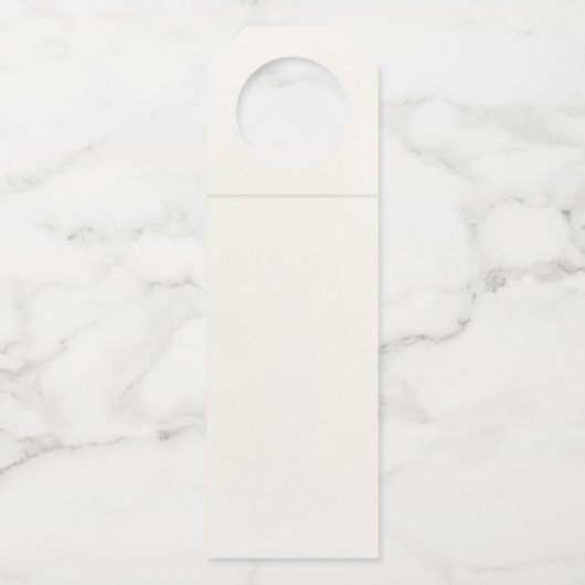 Mediterranean Tile & Lemon Elegance Wedding ボトルネックタグ (裏面)