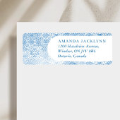 Mediterranean tile pattern ラベル