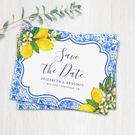 Mediterranean Tiles  Italian Style Wedding  ポストカード