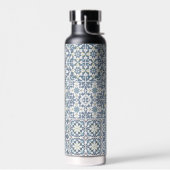 Mediterranean Tiles, Moroccan, Majolica, Azulejo ウォーターボトル (左面)