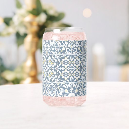 Mediterranean Tiles, Moroccan, Majolica, Azulejo ガラス缶 (インサイチュ (ウェディング))