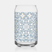 Mediterranean Tiles, Moroccan, Majolica, Azulejo ガラス缶 (左)