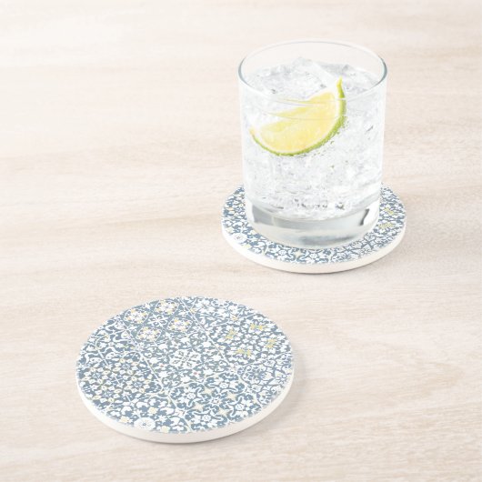 Mediterranean Tiles, Moroccan, Majolica, Azulejo コースター (側面)