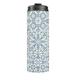 Mediterranean Tiles, Moroccan, Majolica, Azulejo タンブラー