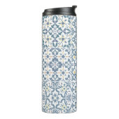 Mediterranean Tiles, Moroccan, Majolica, Azulejo タンブラー (回転左)