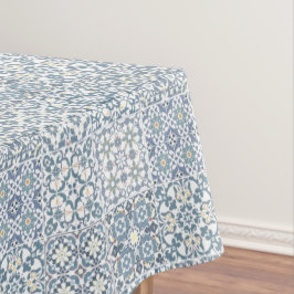 Mediterranean Tiles, Moroccan, Majolica, Azulejo テーブルクロス