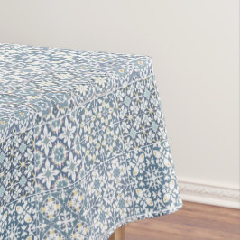Mediterranean Tiles, Moroccan, Majolica, Azulejo テーブルクロス