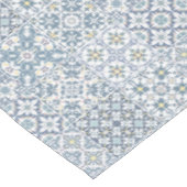 Mediterranean Tiles, Moroccan, Majolica, Azulejo テーブルクロス (アングル)