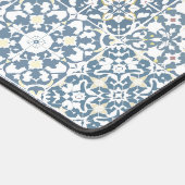 Mediterranean Tiles, Moroccan, Majolica, Azulejo デスクマット (コーナー)