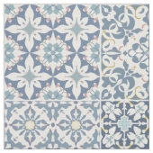 Mediterranean Tiles, Moroccan, Majolica, Azulejo ファブリック (見本)