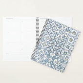 Mediterranean Tiles, Moroccan, Majolica, Azulejo プランナー手帳 (ディスプレー)