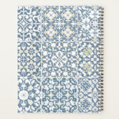 Mediterranean Tiles, Moroccan, Majolica, Azulejo プランナー手帳 (裏面)