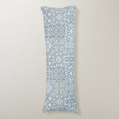 Mediterranean Tiles, Moroccan, Majolica, Azulejo ボディピロー (正面縦)