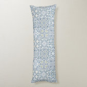 Mediterranean Tiles, Moroccan, Majolica, Azulejo ボディピロー (裏面 (縦))