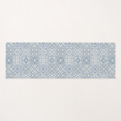 Mediterranean Tiles, Moroccan, Majolica, Azulejo ヨガマット (正面(横))