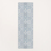 Mediterranean Tiles, Moroccan, Majolica, Azulejo ヨガマット (正面)